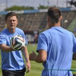 Trening Stomilu Olsztyn przed meczem z GKS-em Bełchatów