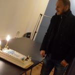 Socios Stomil ufundowało tort dla Grzegorza Lech