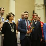 Koszykarze Stomilu Olsztyn z wizytą na sesji Rady Miasta