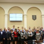 Koszykarze Stomilu Olsztyn z wizytą na sesji Rady Miasta