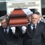 Pogrzeb honorowego prezesa Stomilu - Alojzego Jarguza