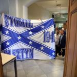 Kibice Stomilu Olsztyn obecni na Radzie Miasta