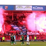Kibicowskie zdjęcia z meczu Stomil Olsztyn - Stal Stalowa Wola 0:1