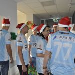 Piłkarze Stomilu w Szpitalu Dziecięcym w Olsztynie