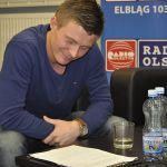 Piłkarze Stomilu Olsztyn w audycji 