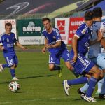 Piłkarze Stomilu Olsztyn przegrali 1:2 z Miedzią Legnica