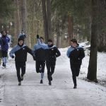 Stomil Olsztyn biegał w Lesie Miejskim