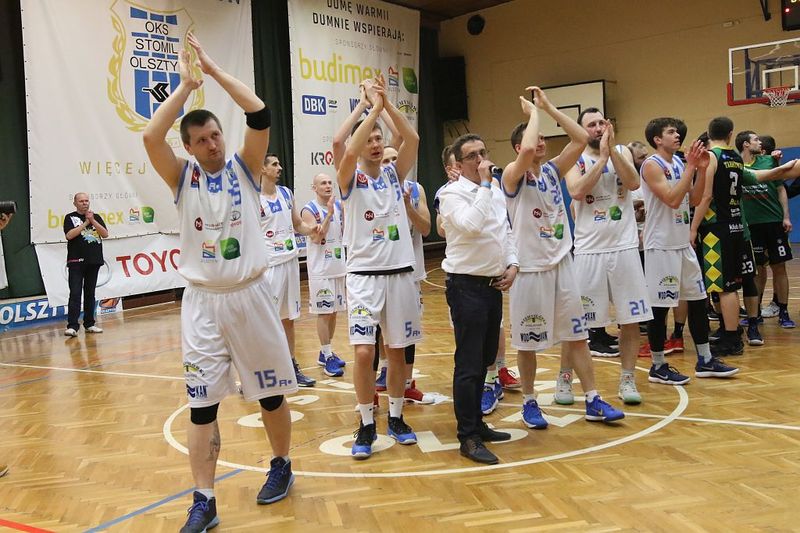 Koszykarze Stomilu Olsztyn utrzymali się w II lidze, fot. Emil Marecki