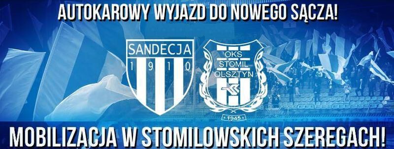 JEDZIEMY DO NOWEGO SĄCZA!, fot. kibice.stomil.olsztyn.pl