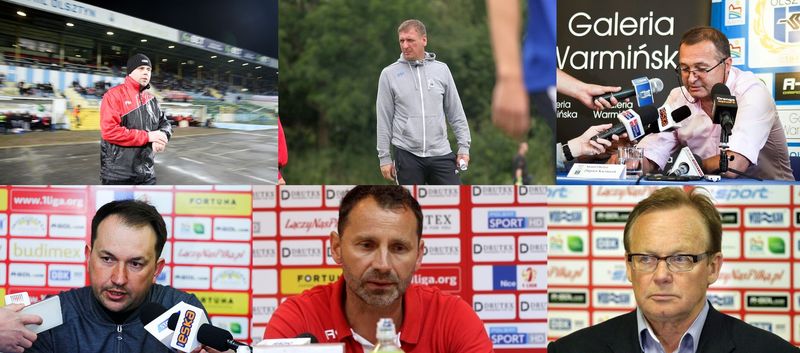 Trenerzy Stomilu w I lidze w latach 2012-2019, fot. stomil.olsztyn.pl