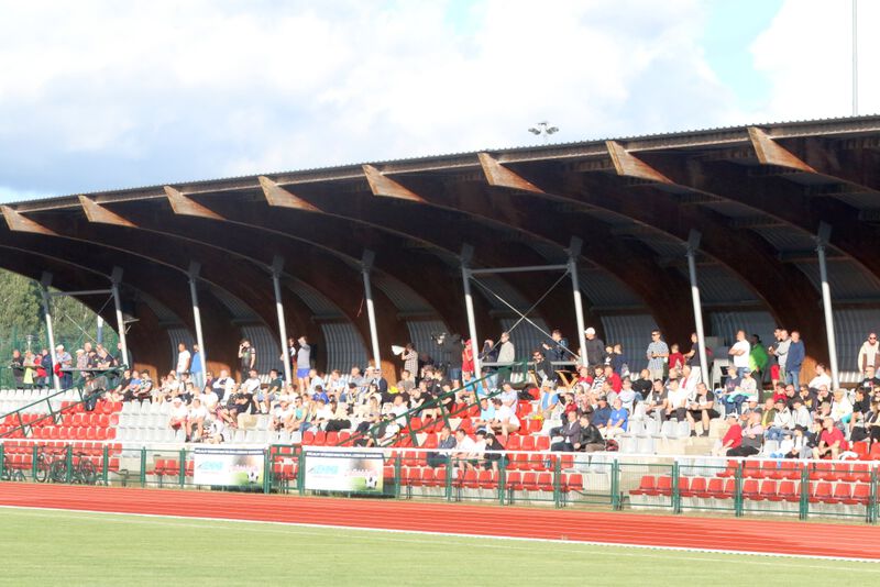 Stadion w Lidzbarku Warmiński. Fot. Emil Marecki