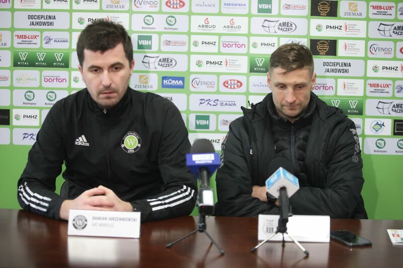 Konferencja prasowa po meczu GKS Wikielec - Stomil Olsztyn 2:2