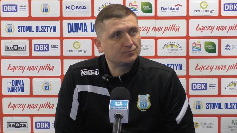 Konferencja prasowa po meczu Stomil Olsztyn - Start Nidzica 2:3