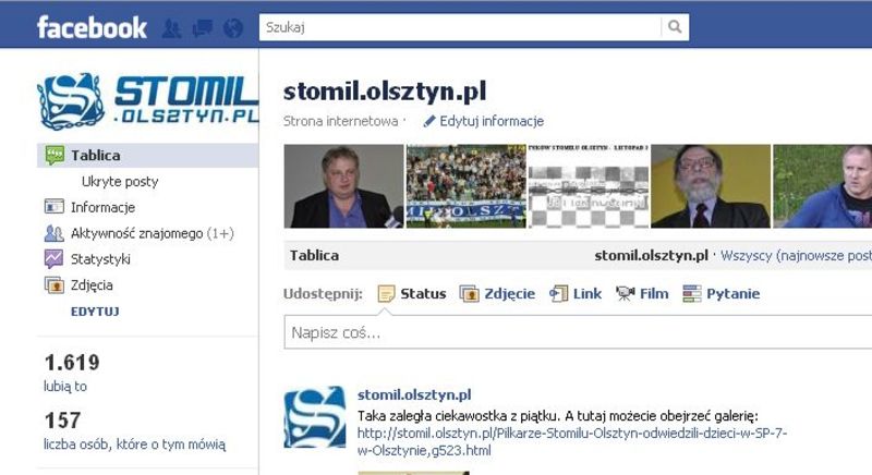 stomil.olsztyn.pl na facebooku, fot. facebook.com/stomilolsztynpl