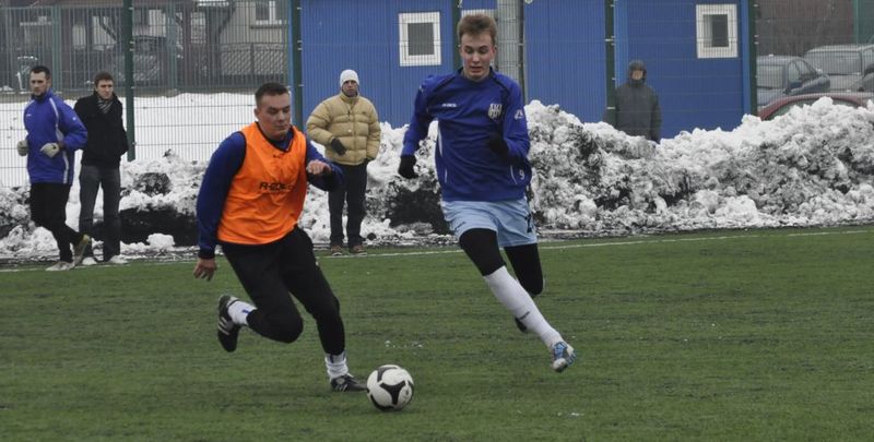 Piłkarze rezerw Stomilu Olsztyn na boisku przebywali zaledwie 38 minut, fot. Emil Marecki