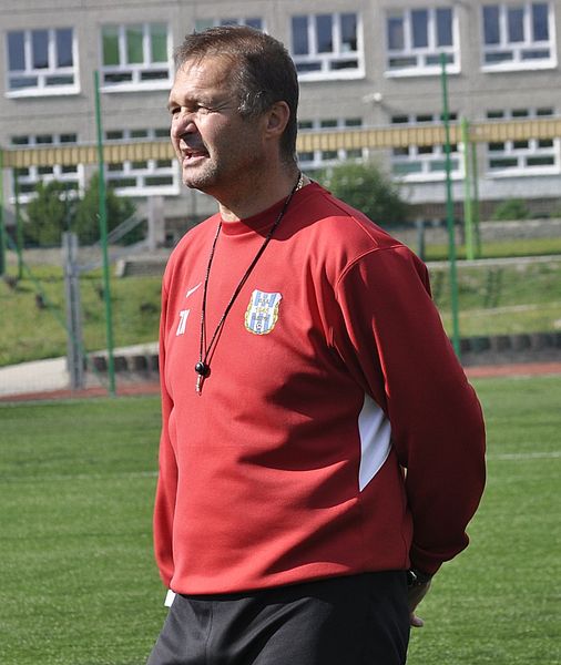 Zbigniew Kaczmarek - trener Stomilu Olsztyn, fot. Emil Marecki