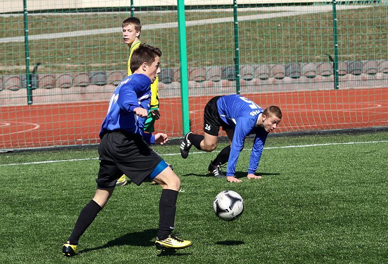Juniorzy młodsi Stomilu wygrali 5:0 z Sokołem Ostróda, fot. Artur Szczepański