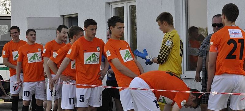 Piłkarze Stomilu II Olsztyn zagrają w Tolkmicku, fot. Emil Marecki