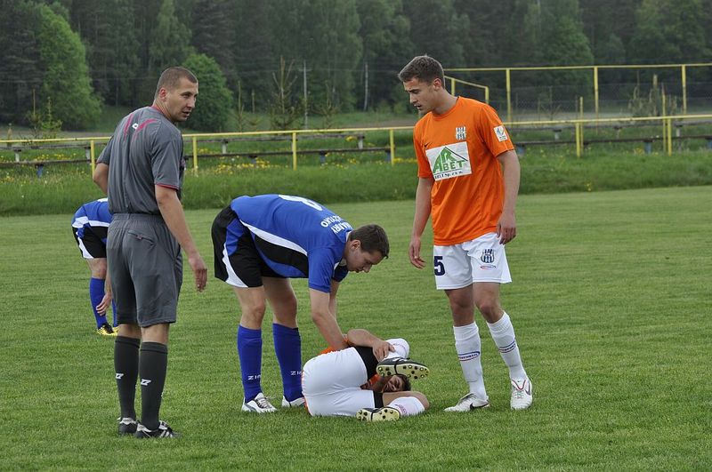 Rafał Remisz zagrał całe spotkanie w meczu rezerw, fot. Emil Marecki