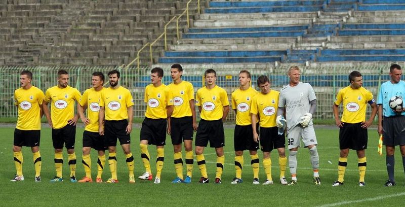 W ostatnim meczu Stomil II Olsztyn wygrał 3:1 ze Zniczem Biała Piska, fot. Artur Szczepański