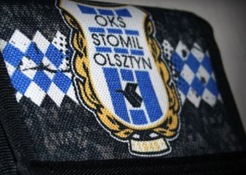 Portfel z logiem Stomilu Olsztyn, fot. stomil-sklep.pl