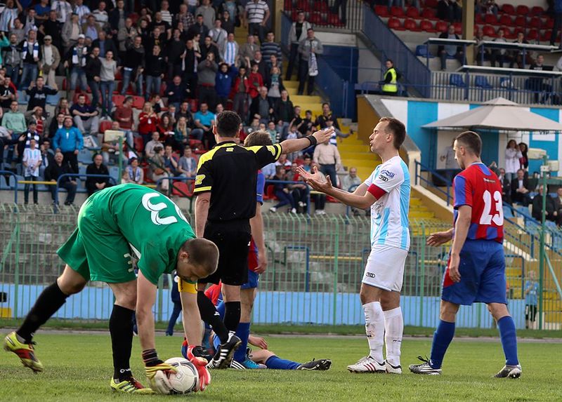 Piłkarze Stomilu Olsztyn zagrają w niedzielę z GKS Tychy, fot. Artur Szczepański