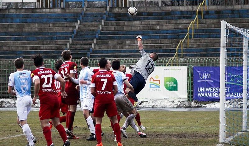 Piłkarze Stomilu Olsztyn zagrają z Kolejarzem Stróże, fot. Artur Szczepański