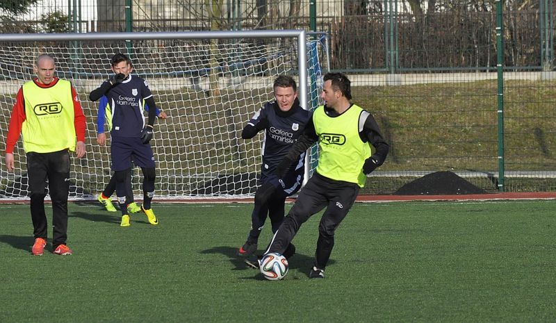 Piłkarze Stomilu Olsztyn wygrali 10:0 z Olimpią Olsztynek, fot. Emil Marecki