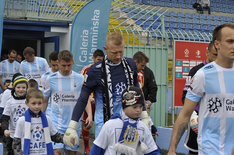 Piłkarze Stomilu Olsztyn pojechali do Bełchatowa, fot. Emil Marecki