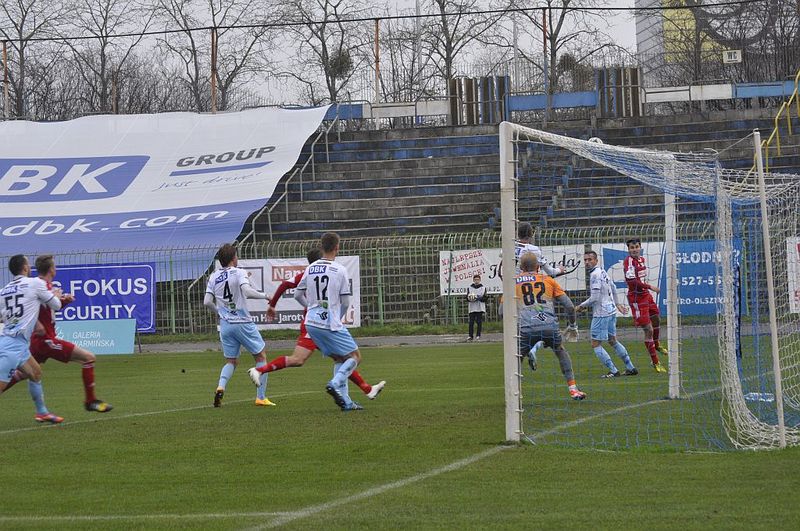 W meczu Stomil - Wigry padł remis 2:2, fot. Emil Marecki