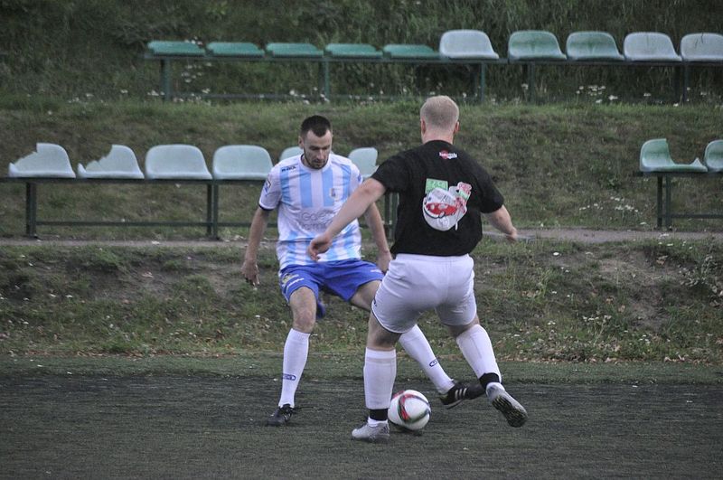 Łukasz Bogdanowicz strzelił siedem bramek w meczu, fot. Emil Marecki