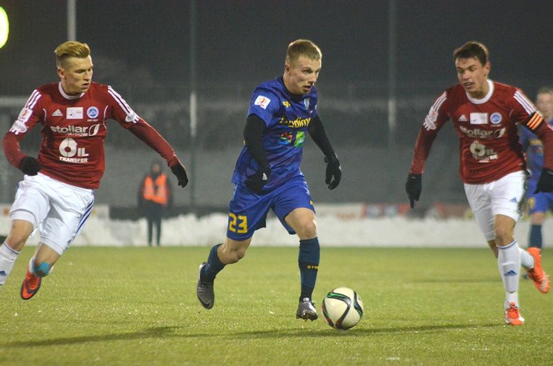 Stomil Olsztyn przegrał 1:2 w Suwałkach, fot. Paweł Piekutowski