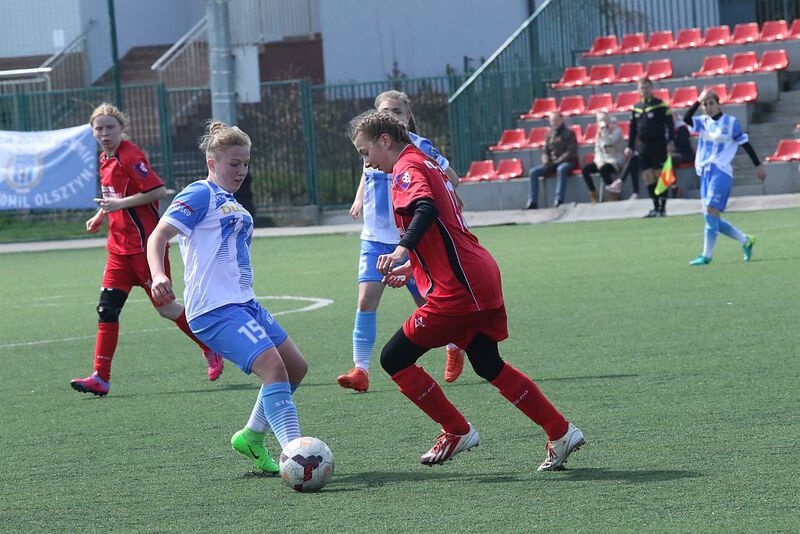 Piłkarki Stomilu Olsztyn wygrały 3:0, fot. Emil Marecki