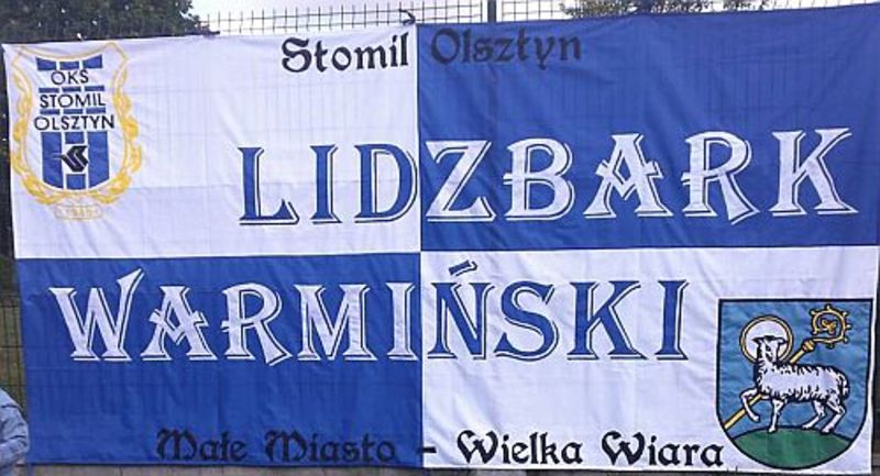 Flaga Lidzbarka Warmińskiego, fot. Emil Marecki