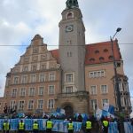 Manifestacja kibiców Stomilu Olsztyn