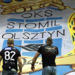 Kibicowskie zdjęcia z meczu Stomil Olsztyn - Arka Gdynia