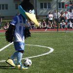 Piłkarze Stomilu Olsztyn uczestniczyli w otwarciu orlika na olsztyńskim Zatorzu