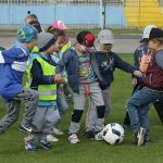 Przedszkolaki z wizytą u piłkarzy Stomilu Olsztyn