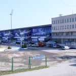 Stadion Stomilu dzień przed meczem z Odrą Opole