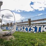 Nowe graffiti Stomilu Olsztyn na stadionie 