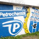 Graffiti zgodowe Stomil Olsztyn - Petrochemia Płock