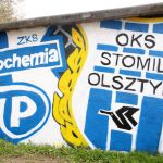 Graffiti zgodowe Stomil Olsztyn - Petrochemia Płock