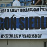 Kibicowskie zdjęcia z meczu Pogoń Siedlce - Stomil Olsztyn 0:0