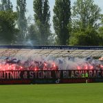 Kibicowskie zdjęcia z meczu Hutnik Kraków - Stomil Olsztyn 1:1