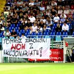 Kibicowskie zdjęcia z meczu Stomil Olsztyn - Wigry Suwałki 0:3