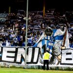 Oprawa ultras w meczu Stomil Olsztyn - Wigry Suwałki 0:3