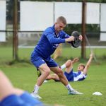 Piotr Gurzęda poprowadził trening Stomilu Olsztyn