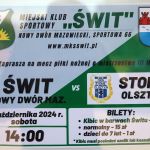 Stomil Olsztyn wygrał 1:0 w Nowym Dworze Mazowieckim ze Świtem