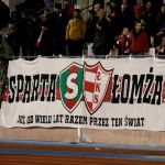 Kibicowskie zdjęcia z meczu ŁKS Łomża - Stomil Olsztyn 0:1