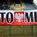 Kibicowskie zdjęcia z meczu Stomil Olsztyn - Lechia Tomaszów Mazowiecki 3:4